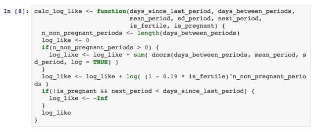 图1：一个计算我的妻子是否怀孕的贝叶斯模型