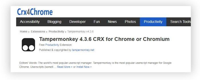 Chrome 扩展神器：「油猴」Tampermonkey使用详解