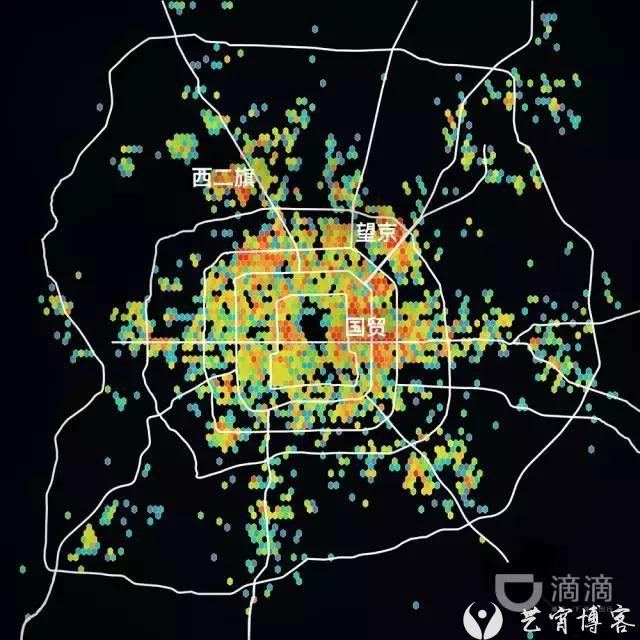 滴滴大数据：在你酣然入睡后，2000多万人的北京还是醒着的
