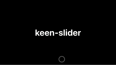 Keen-Slider - 给你丝滑体验的滑动轮播插件
