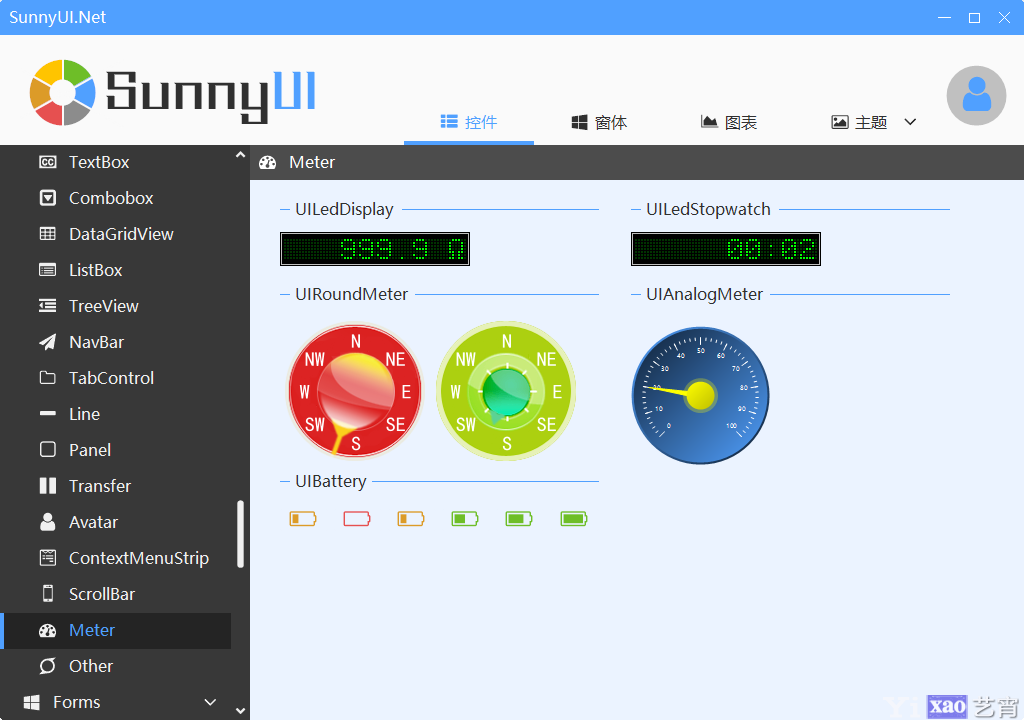 分享一款国内开源实用精美的WinForm UI开发框架