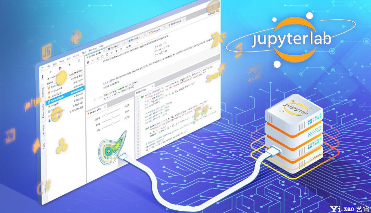 JupyterLab: 神器Jupyter Notebook的进化版，结合传统编辑器优势