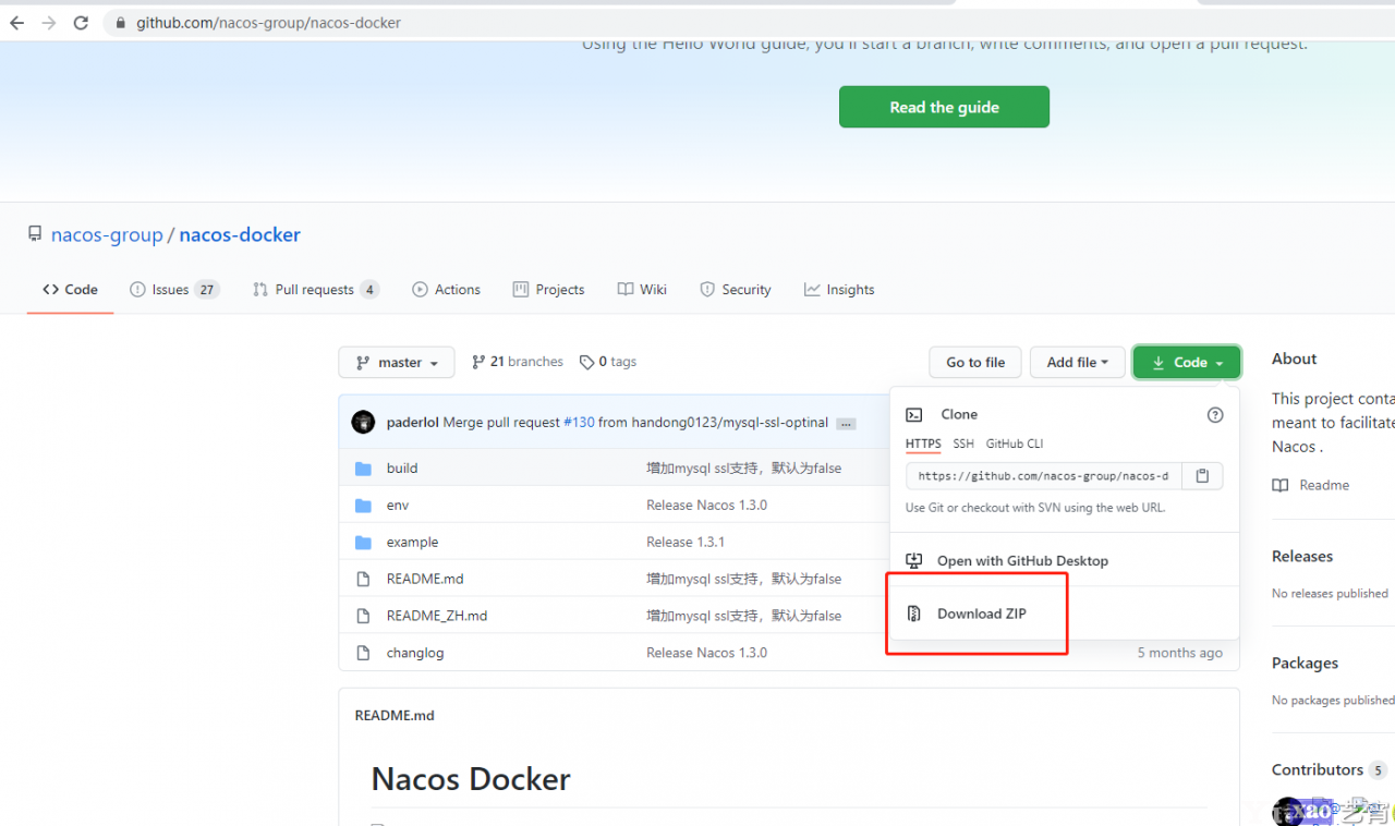Docker安装Nacos Springcloud配置教程