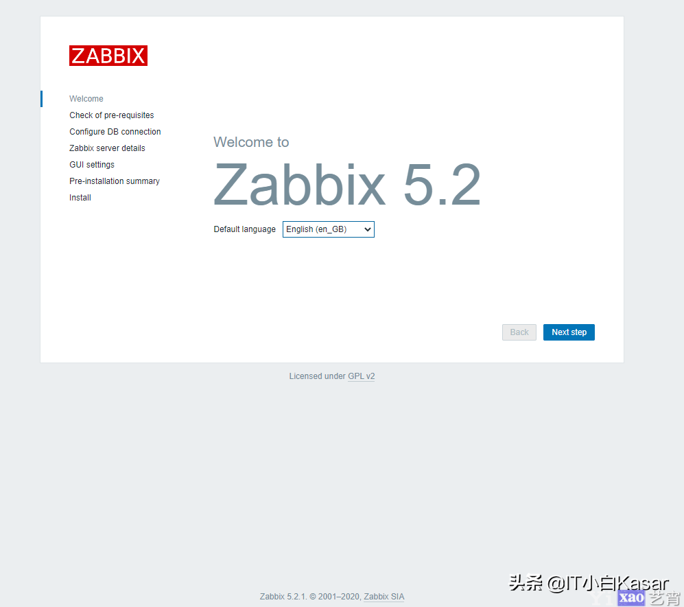 利用源码包安装Zabbix5.2（基于CentOS 7）