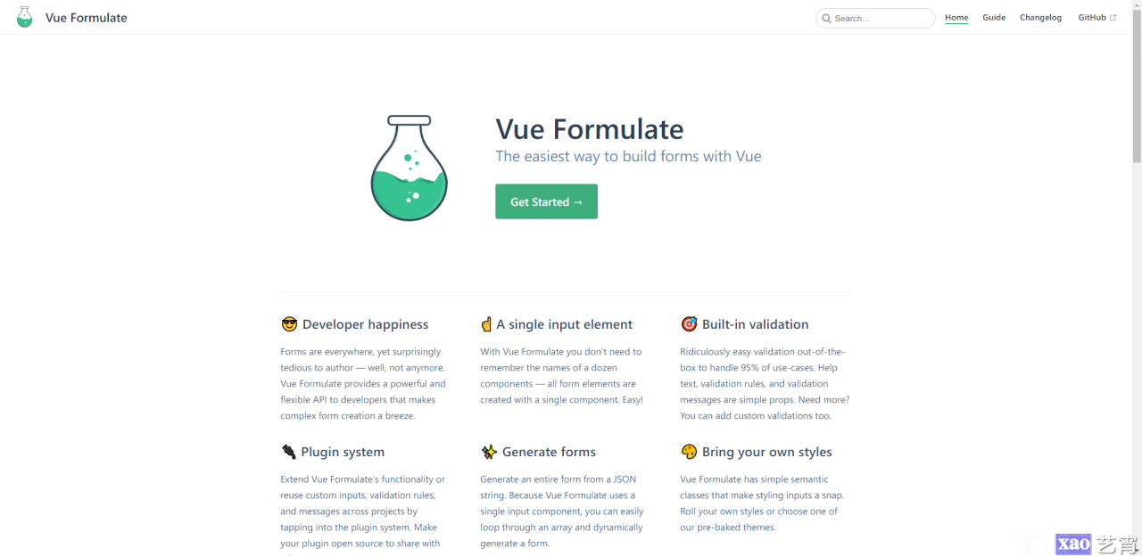Vue优秀表单组件，用Vue构建表单的最简单方法——Vue Formulate