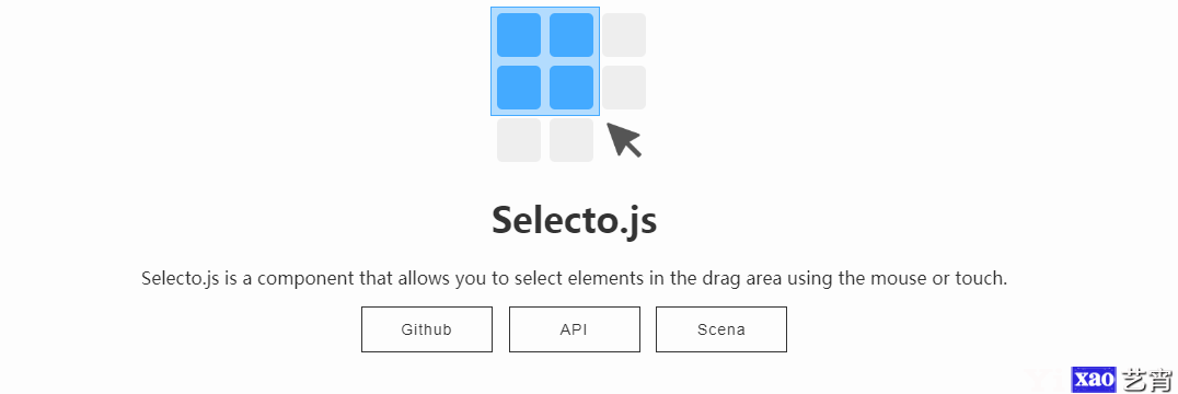 JavaScript美的不可方物拖拽类库Selecto.js