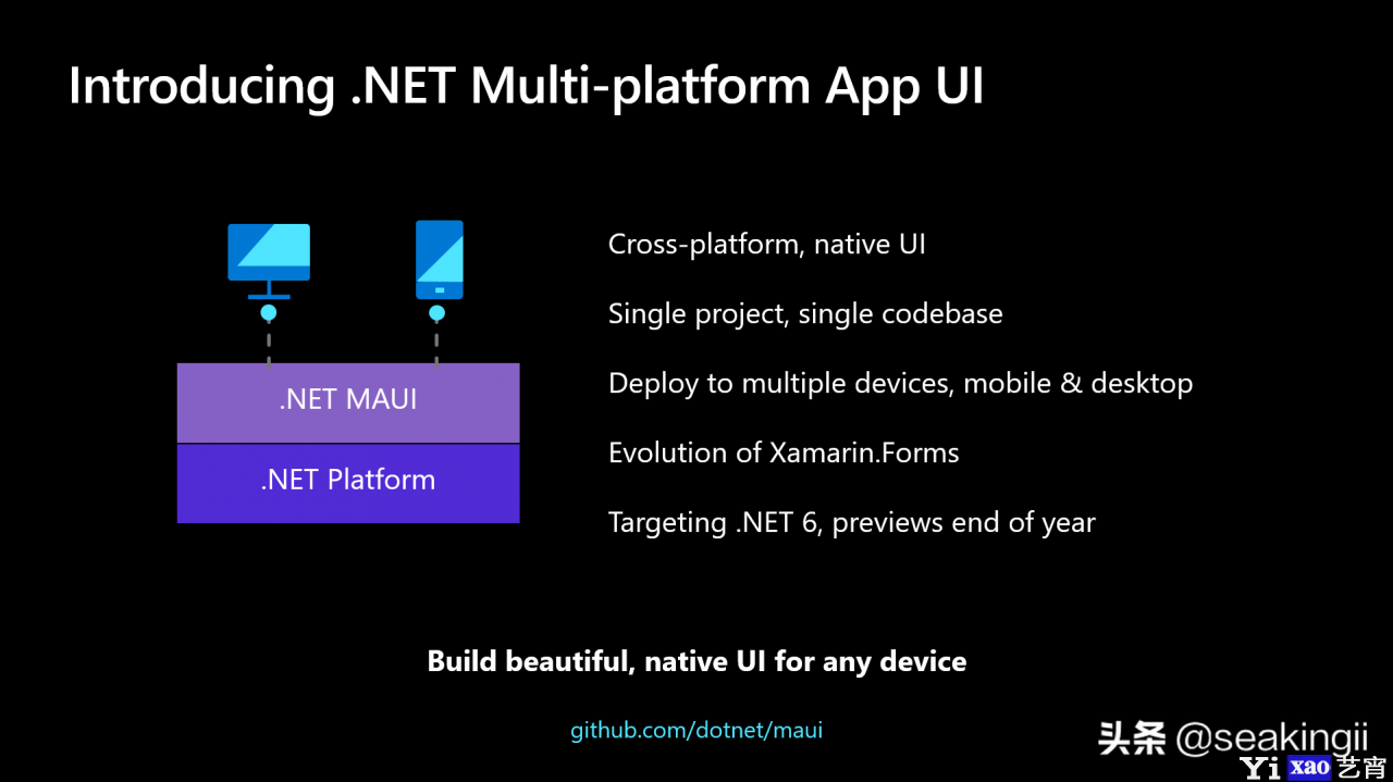 .NET MAUI - 微软统一平台UI开发的野心