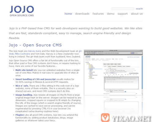 PHP CMS（内容管理系统）开源程序推荐