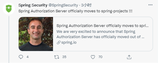 OAuth2.1授权服务器Spring Authorization Server正式孵化成功