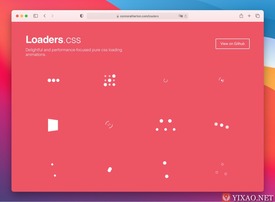 Loaders.css - 纯 CSS 打造的免费开源加载动画，丝滑流畅高性能